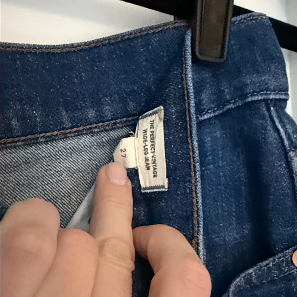 Madewell The perfect vintage wide leg jean size 27 - Picture 3 of 4